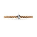 FOPE" EKA" 18CT ROSE & WHITE GOLD PAVE DIAMOND FLEXÍT BRACELET MEDIUM SIZE (Thumbnail 2)