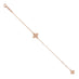 ROBERTO COIN 'PRINCESS FLOWER' 18CT ROSE GOLD BRACELET (Thumbnail 2)
