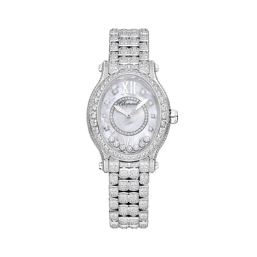 HAPPY SPORT OVAL DIAMOND IN WHITE GOLD WITH DIAMONDS