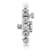 HEARTS ON FIRE 'TEMPTATION' 18CT WHITE GOLD THREE PRONG 5CT DIAMOND BRACELET (Thumbnail 2)