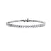 HEARTS ON FIRE 'TEMPTATION' 18CT WHITE GOLD THREE PRONG 5CT DIAMOND BRACELET (Thumbnail 1)