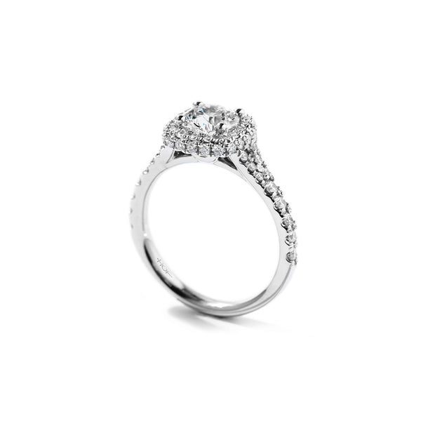 HEARTS ON FIRE 'ACCLAIM' PLATINUM 0.72CT DIAMOND RING (Image 3)