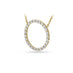HEARTS ON FIRE 'SIGNATURE CIRCLE' 18CT YELLOW GOLD DIAMOND PENDANT LARGE (Thumbnail 2)