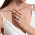 HEARTS ON FIRE 'VELA' COCKTAIL PLATINUM RING (Thumbnail 4)