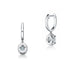 HEARTS ON FIRE 'ELLIPSE' 18CT WHITE GOLD DIAMOND EARRINGS (Thumbnail 3)