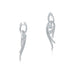 HEARTS ON FIRE VELA 18CT WHITE GOLD TWISTED DIAMOND DROP EARRINGS (Thumbnail 2)