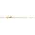 HEARTS ON FIRE 'LU' 18CT YELLOW GOLD DROPLET PENDANT (Thumbnail 4)