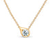 HEARTS ON FIRE 'LU' 18CT YELLOW GOLD DROPLET PENDANT (Thumbnail 1)