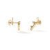 HEARTS ON FIRE 'BARRE' 18CT YELLOW GOLD FLOATING DIAMOND CLIMBER EARRINGS (Thumbnail 2)