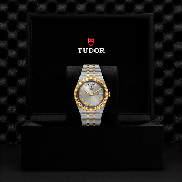 TUDOR ROYAL DATE + DAY STEEL & YELLOW GOLD 41MM (Image 2)