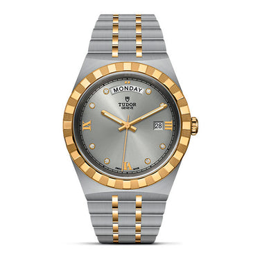 TUDOR ROYAL DATE + DAY STEEL & YELLOW GOLD 41MM