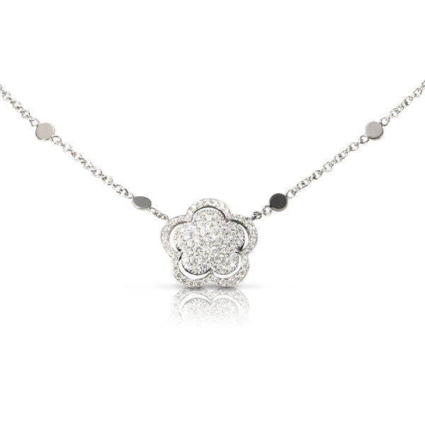 PASQUALE BRUNI BON TON 18CT WHITE GOLD ONYX & DIAMOND NECKLACE (Image 1)