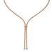 FOPE EKA 18CT ROSE GOLD DIAMOND LARIAT NECKLACE (Thumbnail 1)