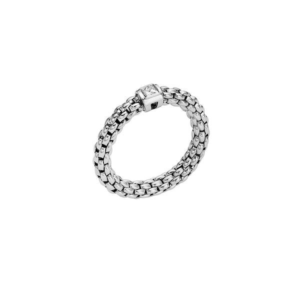 FOPE 'SOULS' 18CT WHITE GOLD DIAMOND RING (Image 1)