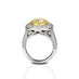 18CT WHITE & YELLOW GOLD DIAMOND RING (Thumbnail 3)