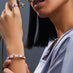 ROBERTO COIN LOVE IN VERONA DIAMOND AND RUBY 18CT WHITE GOLD BANGLE (Thumbnail 2)