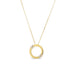 ROBERTO COIN LOVE IN VERONA 18CT YELLOW GOLD DIAMOND CIRCLE NECKLACE (Thumbnail 1)