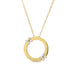 ROBERTO COIN LOVE IN VERONA 18CT YELLOW GOLD DIAMOND CIRCLE NECKLACE (Thumbnail 2)