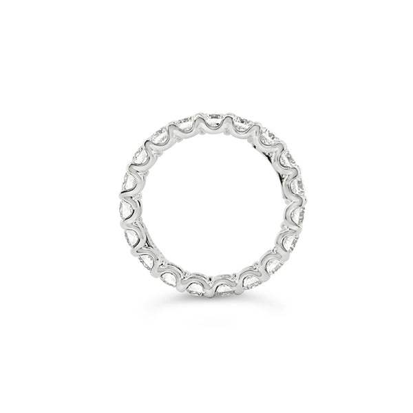 ROBERTO COIN "CENTO" 18CT WHITE GOLD DIAMOND ETERNITY BAND (Image 3)