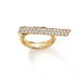 HEARTS ON FIRE INSIDE/OUT 18CT YELLOW GOLD DIAMOND FLIP RING (Thumbnail 2)