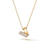 HEARTS ON FIRE INSIDE/OUT 18CT YELLOW GOLD MULTI-WEAR DIAMOND PENDANT (Thumbnail 3)