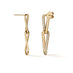 HEARTS ON FIRE INSIDE/OUT 18CT YELLOW GOLD DIAMOND LINK EARRINGS (Thumbnail 3)
