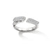 HEARTS ON FIRE INSIDE/OUT 18CT WHITE GOLD DIAMOND FLIP OPEN RING (Thumbnail 2)