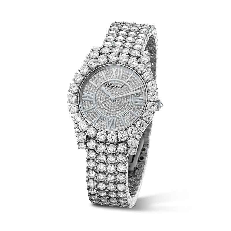 Chopard watch with online diamonds