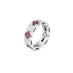 ROBERTO COIN 'LOVE IN VERONA' 18CT WHITE GOLD RUBY & DIAMOND RING (Thumbnail 2)