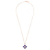 ROBERTO COIN 'LOVE IN VERONA' 18CT ROSE GOLD BLUE LAPIS NECKLACE (Thumbnail 2)