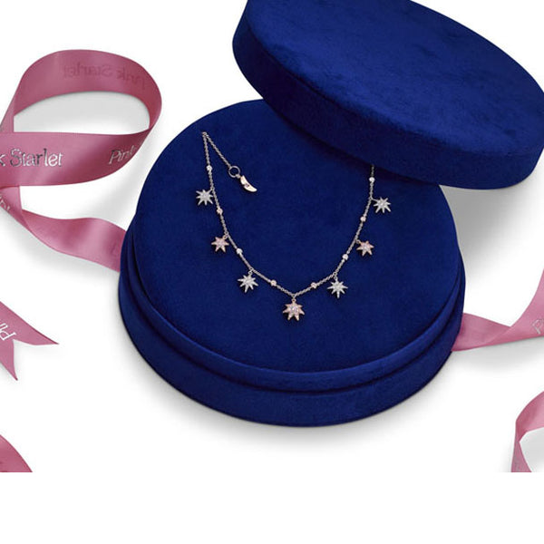LIMITED EDITION OF 80 "THE PINK STARLET" ARGYLE PINK DIAMOND NECKLACE (Image 2)