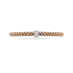 FOPE 'SOLO' 18CT ROSE GOLD AND 18CT WHITE GOLD PAVE SET DIAMOND BRACELET (Thumbnail 2)