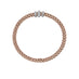 FOPE 'FLEX'IT SOLO' 18CT ROSE GOLD AND 18CT WHITE GOLD PAVE DIAMOND BRACELET (Thumbnail 3)