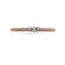 FOPE 'FLEX'IT SOLO' 18CT ROSE GOLD AND 18CT WHITE GOLD PAVE DIAMOND BRACELET (Thumbnail 2)