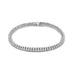 18CT WHITE GOLD DIAMOND CLAW SET FLEXIBLE BRACELET (Thumbnail 2)