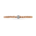 FOPE 'FLEX'IT EKA TINY' 18CT ROSE GOLD AND 18CT WHITE GOLD PAVE DIAMOND BRACELET (Thumbnail 2)