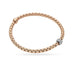 FOPE 'FLEX'IT EKA TINY' 18CT ROSE GOLD AND 18CT WHITE GOLD PAVE DIAMOND BRACELET (Thumbnail 1)