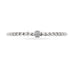 FOPE 'EKA' 18CT WHITE GOLD DIAMOND PAVE SET RONDELLE BRACELET (Thumbnail 2)