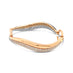 JORG HEINZ '2 PLAY' 18CT ROSE GOLD AND WHITE GOLD DIAMOND BANGLE (Thumbnail 3)