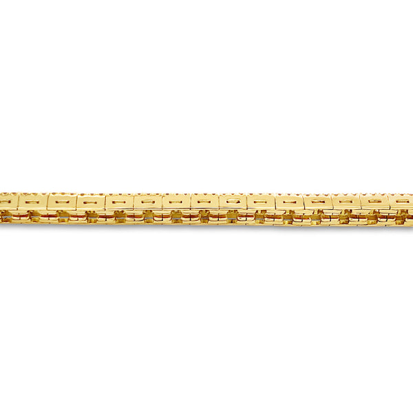 18CT YELLOW GOLD FANCY YELLOW DIAMOND BRACELET (Image 4)