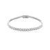 18CT WHITE GOLD 5.10CT WHITE DIAMOND LINE BRACELET WITH PINK DIAMOND CLASP (Thumbnail 2)