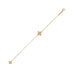 ROBERTO COIN 'PRINCESS FLOWER' 18CT YELLOW GOLD BRACELET (Thumbnail 2)