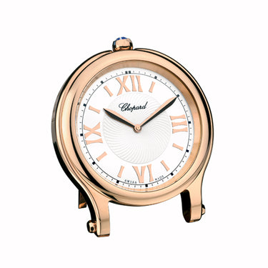 HAPPY SPORT TABLE CLOCK WITH ROSE GOLD FINISH