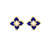 ROBERTO COIN 'VENETIAN PRINCESS' 18CT YELLOW GOLD LAPIS LAZULI STUD EARRINGS (Thumbnail 1)