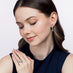 18CT WHITE GOLD DIAMOND DROP EARRINGS (Thumbnail 4)