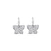 18CT WHITE GOLD DIAMOND BUTTERFLY DROP EARRINGS (Thumbnail 2)