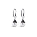 KAILIS 18CT WHITE GOLD "BLACK ELIXIR" SOUTH SEA PEARL & DIAMOND DROP EARRINGS (Thumbnail 3)