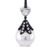 KAILIS 18CT WHITE GOLD "BLACK ELIXIR" SOUTH SEA PEARL & DIAMOND DROP EARRINGS (Thumbnail 4)