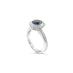 PLATINUM SAPPHIRE AND DIAMOND 'GRACE' RING (Thumbnail 2)