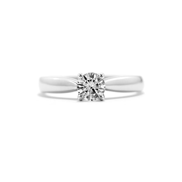HEARTS ON FIRE 'SERENITY' 18CT WHITE GOLD 1.258CT DIAMOND RING (Image 1)
